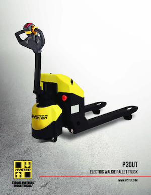 Transpalete cu operator pedestru Hyster P30UT