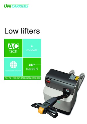 Transpalete cu operator pedestru UniCarriers PLL 180