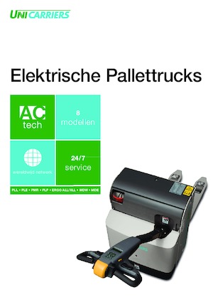 Transpalete cu operator pedestru UniCarriers PLL 180