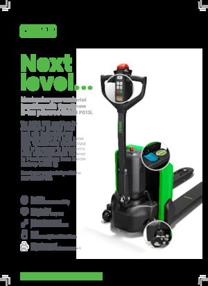 Transpalete cu operator pedestru Cesab PO 31i