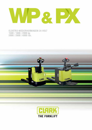 Transpalete cu operator pedestru Clark PPFXS 20