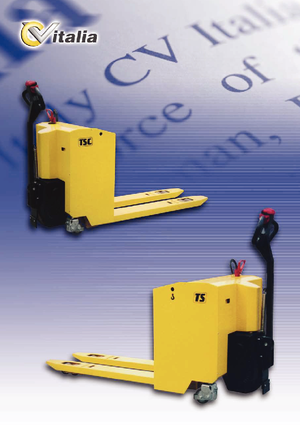 Transpalete cu operator pedestru CVitalia TS 20