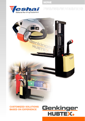 Transpalete cu operator pedestru Genkinger VH-WS 12.5/25