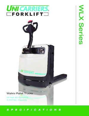 Transpalete cu operator pedestru UniCarriers WLX45S(E)