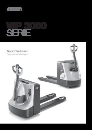 Transpalete cu operator pedestru Crown WP 3010