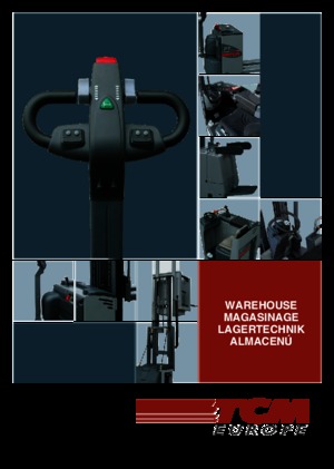 Transpalete cu operator pedestru TCM PT 20 ac