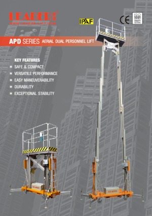 Nacele verticale cu un singur catarg Leader APD 40
