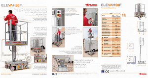 Nacele verticale cu un singur catarg Faraone Elevah 50 F
