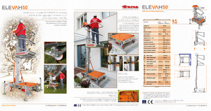 Nacele verticale cu un singur catarg Faraone Elevah 50