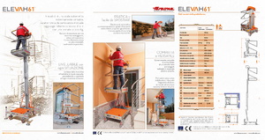 Nacele verticale cu un singur catarg Faraone Elevah 61