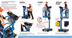 Nacele verticale cu un singur catarg Power Towers Pecolift