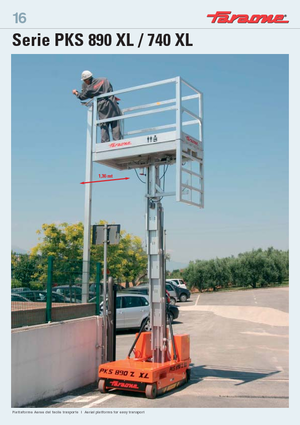 Nacele verticale cu un singur catarg Faraone PKS 890 Z