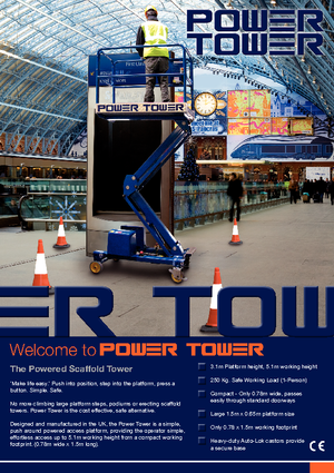 Nacele verticale cu un singur catarg Power Towers Power Tower