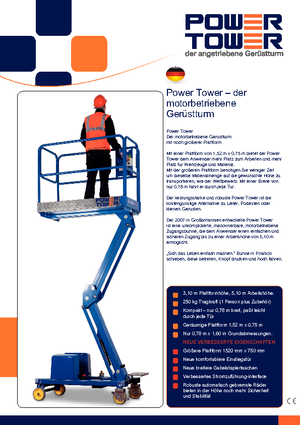 Nacele verticale cu un singur catarg Power Towers Power Tower