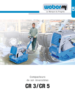 Plăci compactoare reversibile weber mt CR 5 Hd