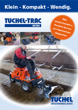 Vehicule municipale multifuncționale pe benzină Tuchel Mini H8