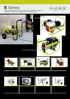 Generatoare de curent pe benzină PRAMAC Lifter E 8000