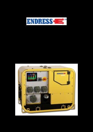 Generatoare de curent pe benzină Endress ESE 957 DBG ES DIN Super Silent