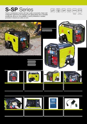 Generatoare de curent pe benzină PRAMAC Lifter S 5000