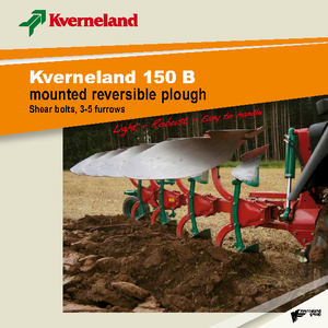 Pluguri Kverneland 150 B 85