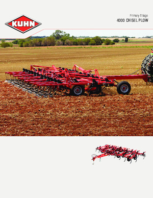 Grape cu disc-zinc Kuhn Krause 4000-33