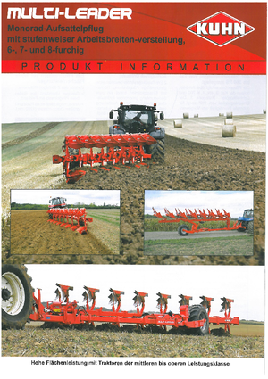 Pluguri Kuhn Multi-Leader 8 T