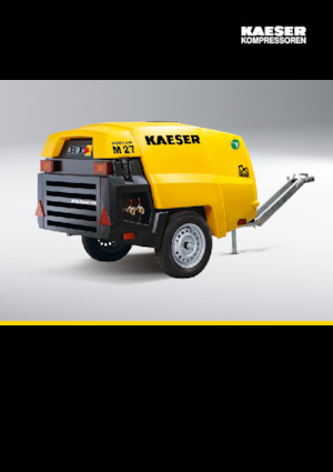 Compresoare de aer portabile - diesel, electrice, pe benzină Kaeser Mobilair M 31E/10 bar 