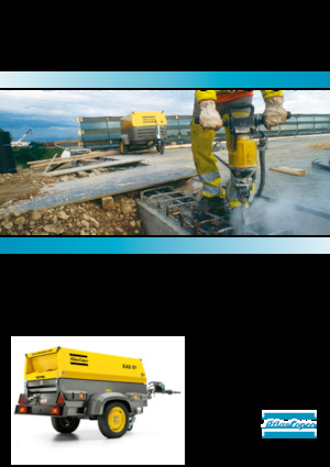 Compresoare de aer portabile - diesel, electrice, pe benzină Atlas Copco XAS 47 Dd