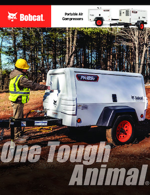 Compresoare de aer portabile - diesel, electrice, pe benzină Bobcat PA185V