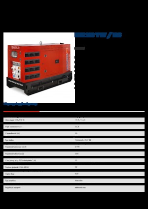 Generatoare de curent diesel Endress ESE 20 YW/RS