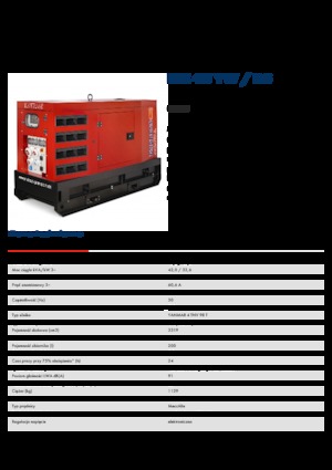 Generatoare de curent diesel Endress ESE 45 YW/RS