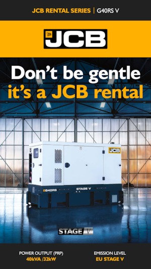 Generatoare de curent diesel JCB G40RS