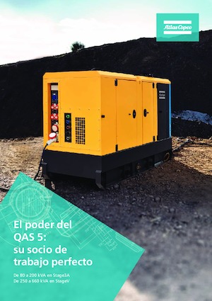 Generatoare de curent diesel Atlas Copco QAS 5 80