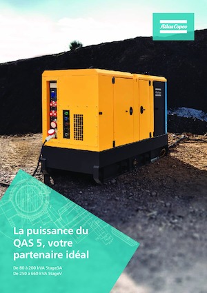 Generatoare de curent diesel Atlas Copco QAS 5 80