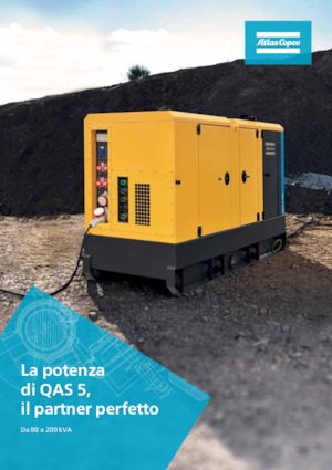Generatoare de curent diesel Atlas Copco QAS 5 80