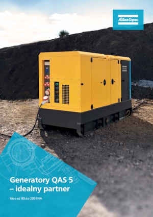 Generatoare de curent diesel Atlas Copco QAS 5 80