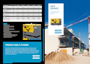 Generatoare de curent diesel Atlas Copco QES 14