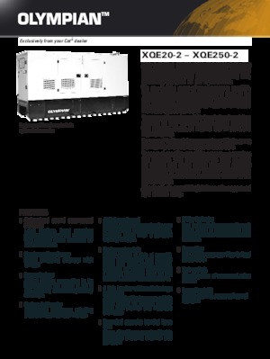 Generatoare de curent diesel Caterpillar XQE100