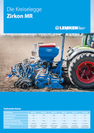 Grape de putere Lemken Zirkon XMR/300