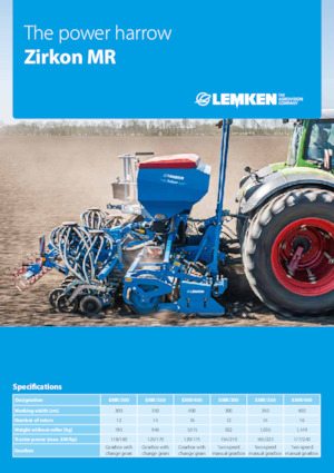 Grape de putere Lemken Zirkon XMR/300