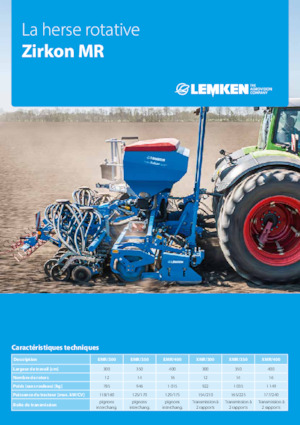 Grape de putere Lemken Zirkon XMR/300