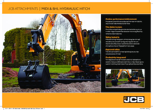 Cuplaje rapide JCB HYDRAULIC QUICK HITCH