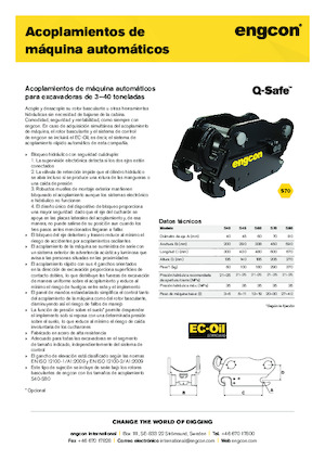 Cuplaje rapide engcon QS70