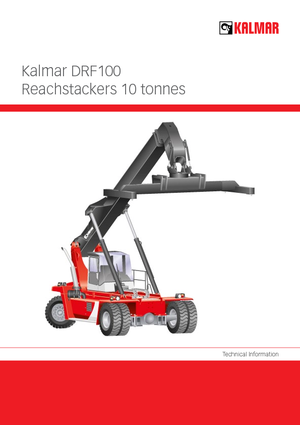 Stivuitoare pentru containere Kalmar DRF 100-54 S6