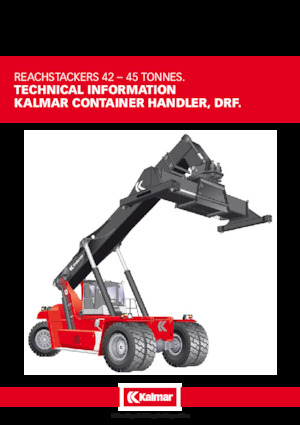 Stivuitoare pentru containere Kalmar DRF 450-65 S5