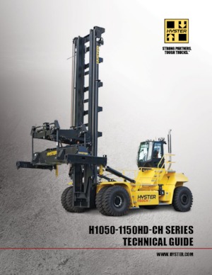 Stivuitoare pentru containere Hyster H1050HD-CH