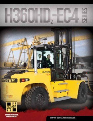 Încărcătoare cu furcă pentru teren accidentat Hyster H360HD2-EC4