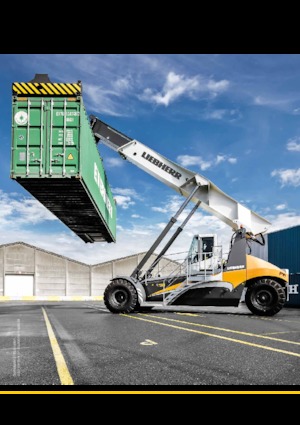 Stivuitoare pentru containere Liebherr LRS 545 Litronic