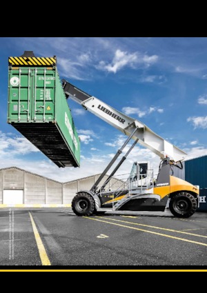 Stivuitoare pentru containere Liebherr LRS 545 Litronic