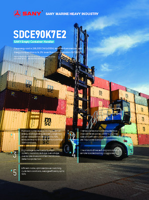 Stivuitoare pentru containere Sany SDCE90K7E2